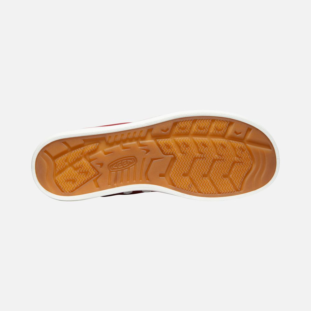 Keen Tygskor Dam Röda/Vita - Elsa Lite Sneaker - 410527PKI